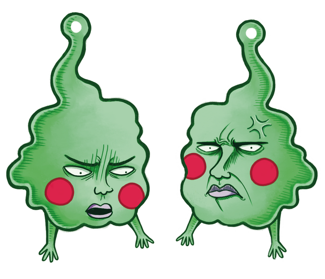 Double Sided Dimple Charm